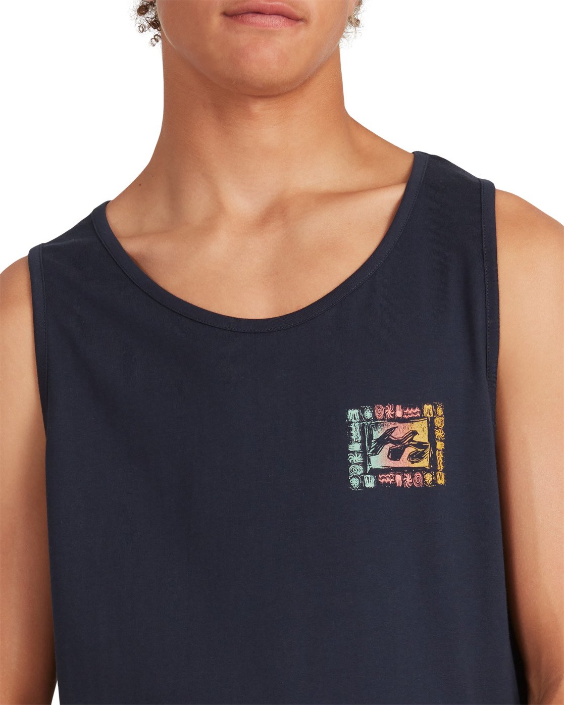 Billabong Crayon Wave Tank NAVY