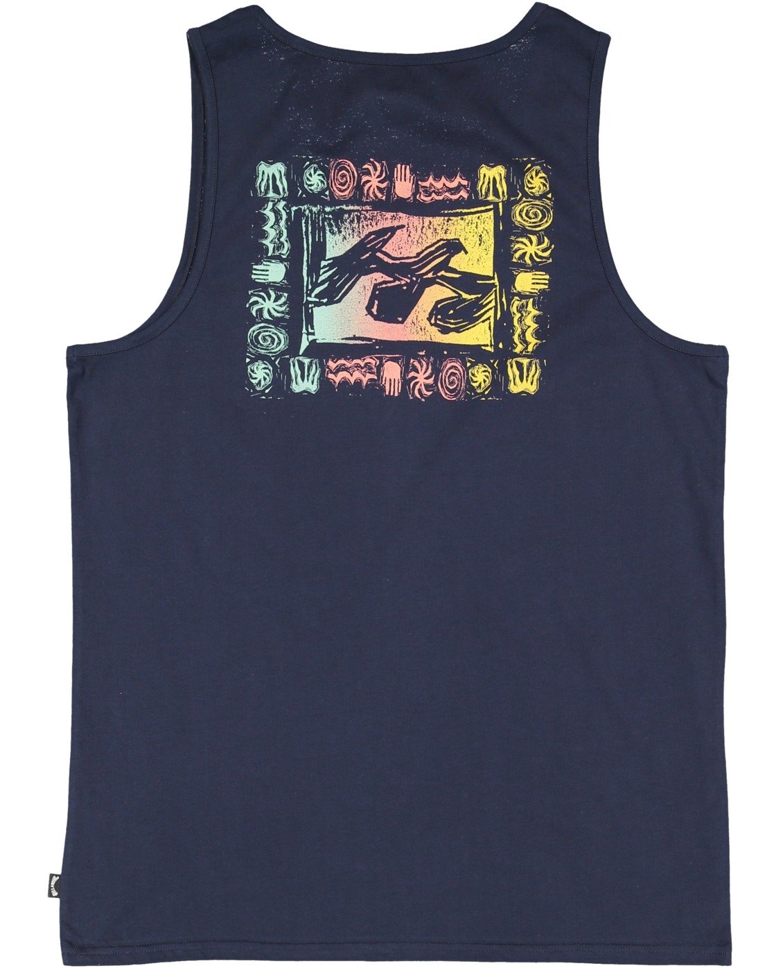 Billabong Crayon Wave Tank NAVY