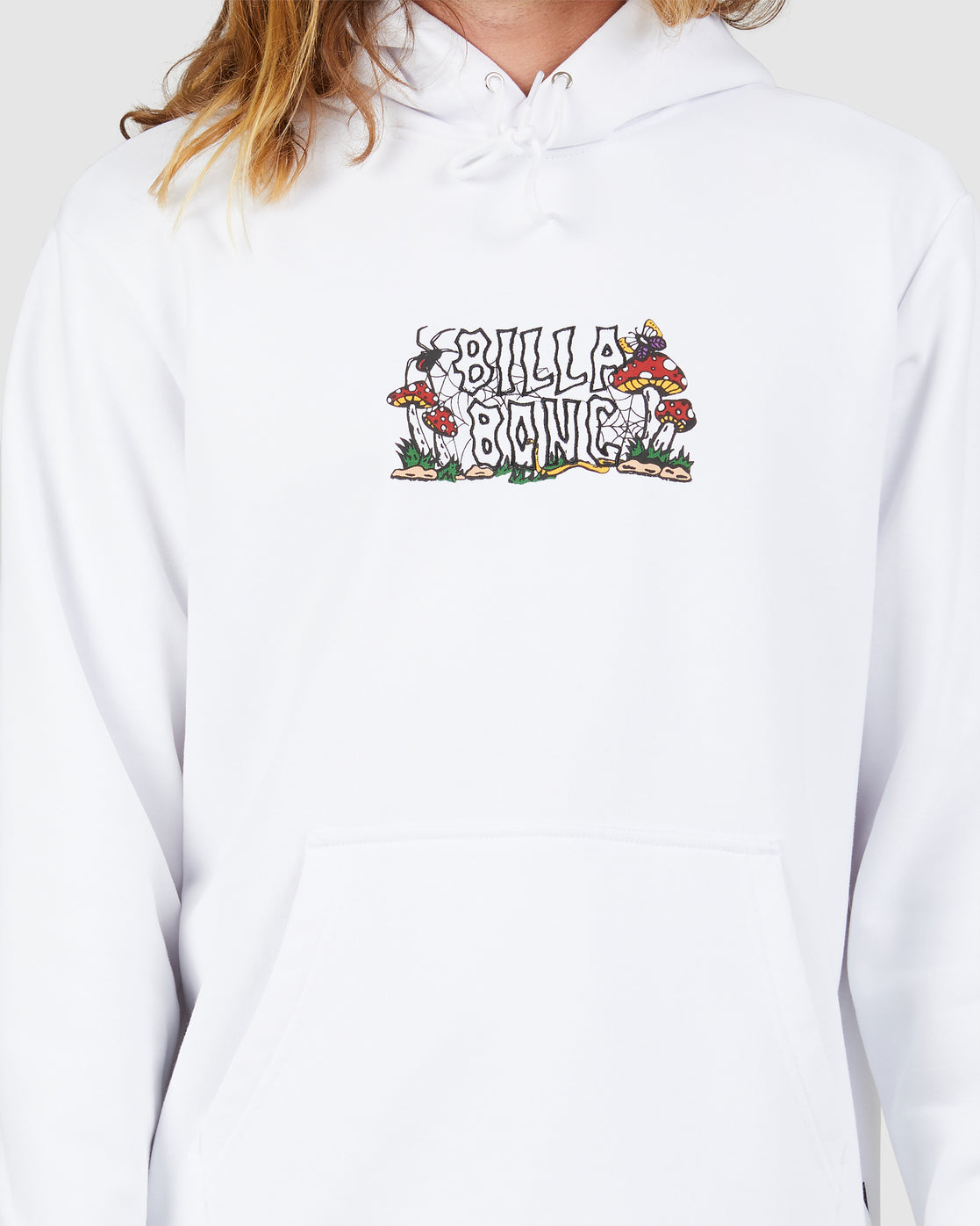 Billabong Creepy Pop Hoodie WHITE