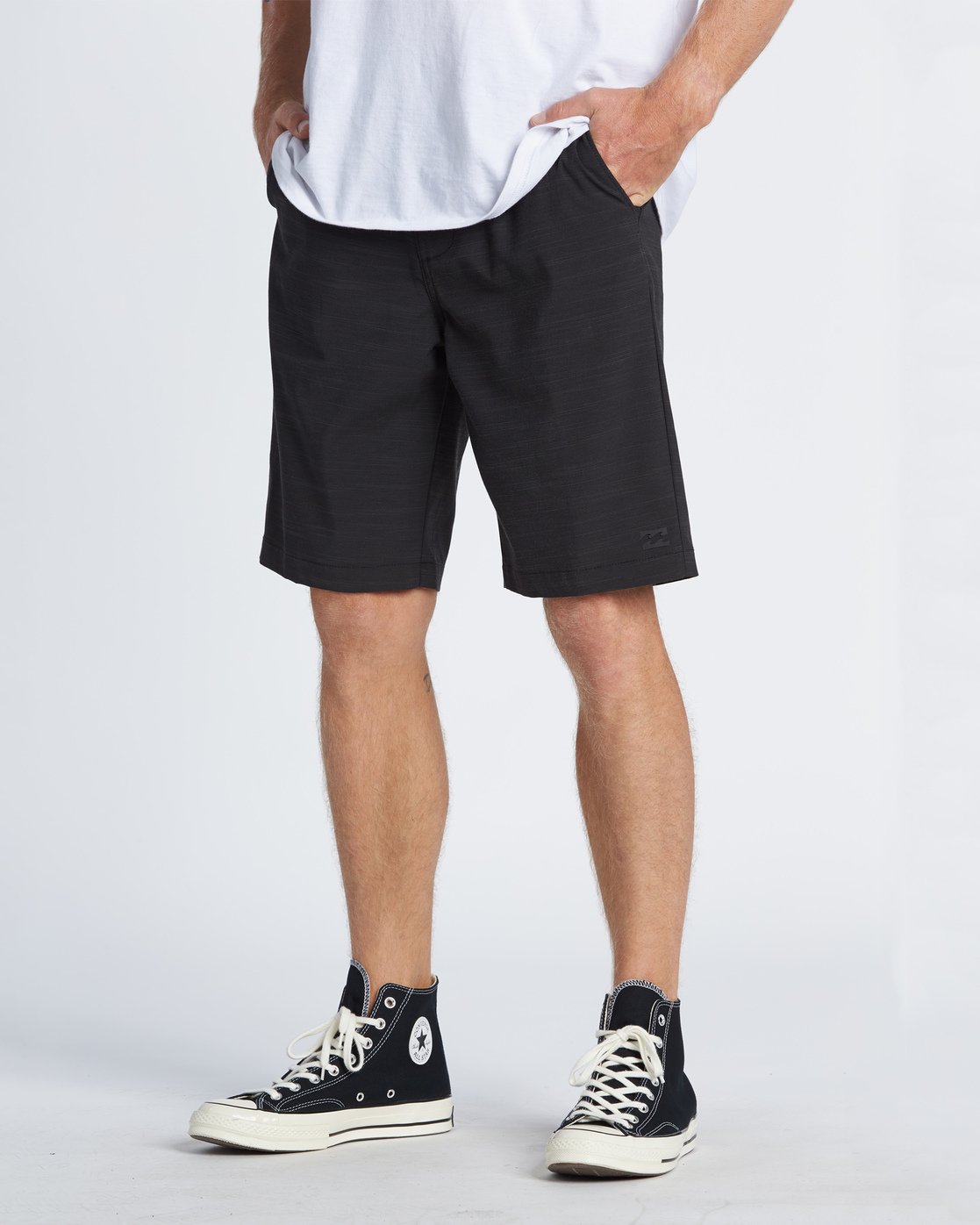 Billabong Crossfire Slub Shorts Black
