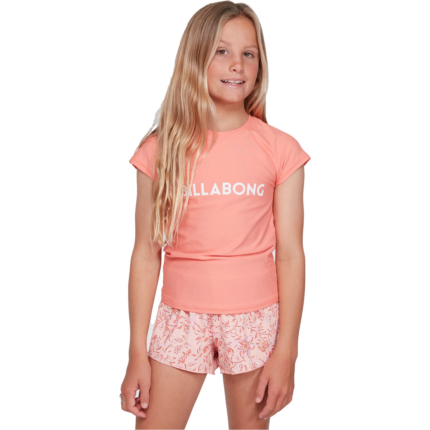 Dancer Short Sleeve Girls Rash Vest