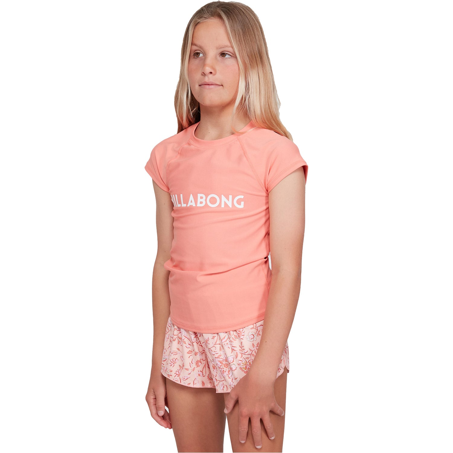 Dancer Short Sleeve Girls Rash Vest