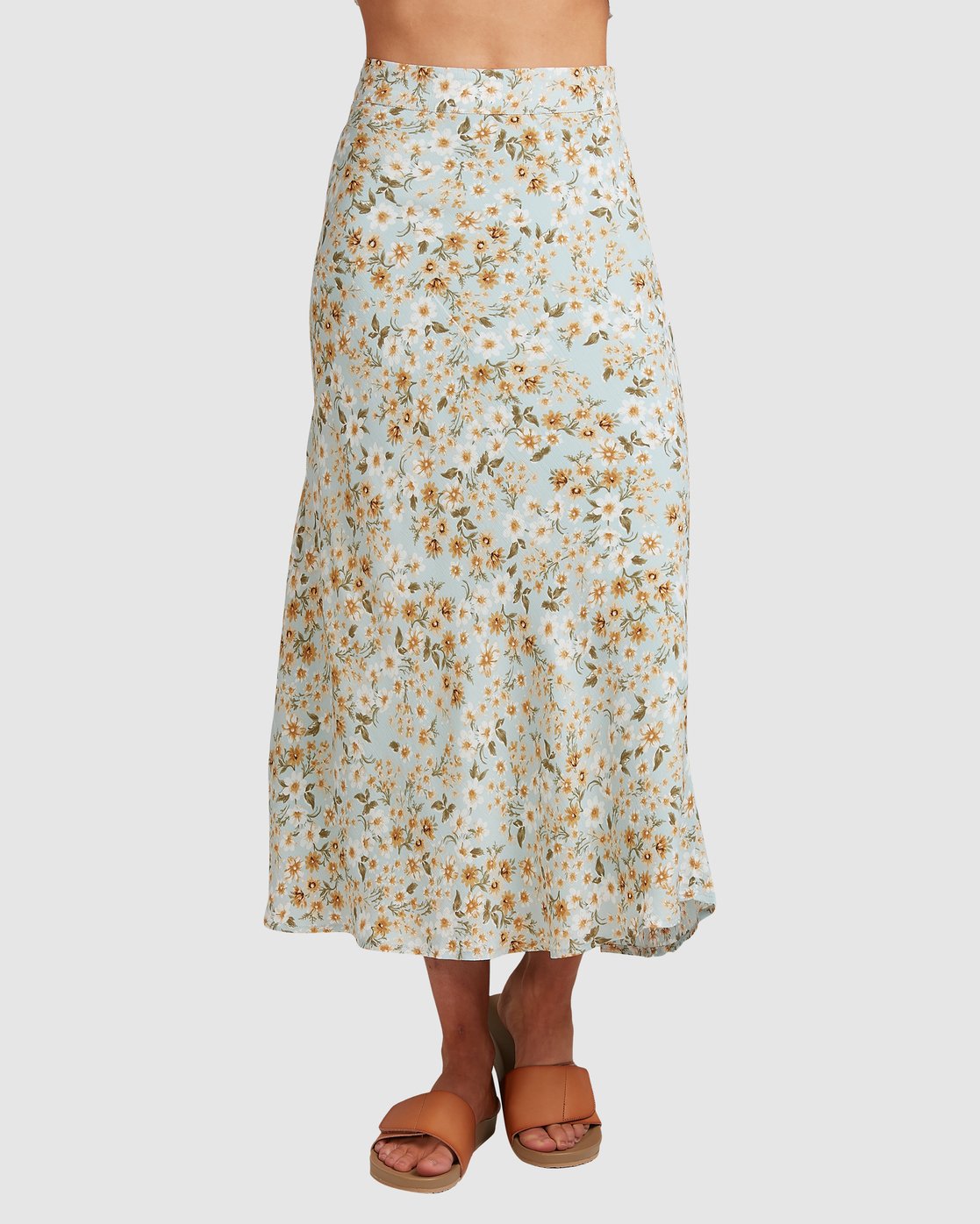 Billabong Del Mar Midi Skirt Pastel blue