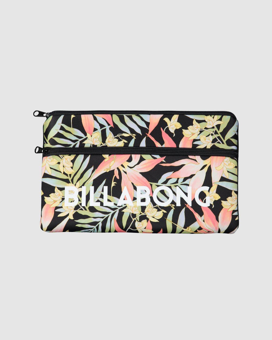 Billabong Girls Love Palms Pencil Case BLACK