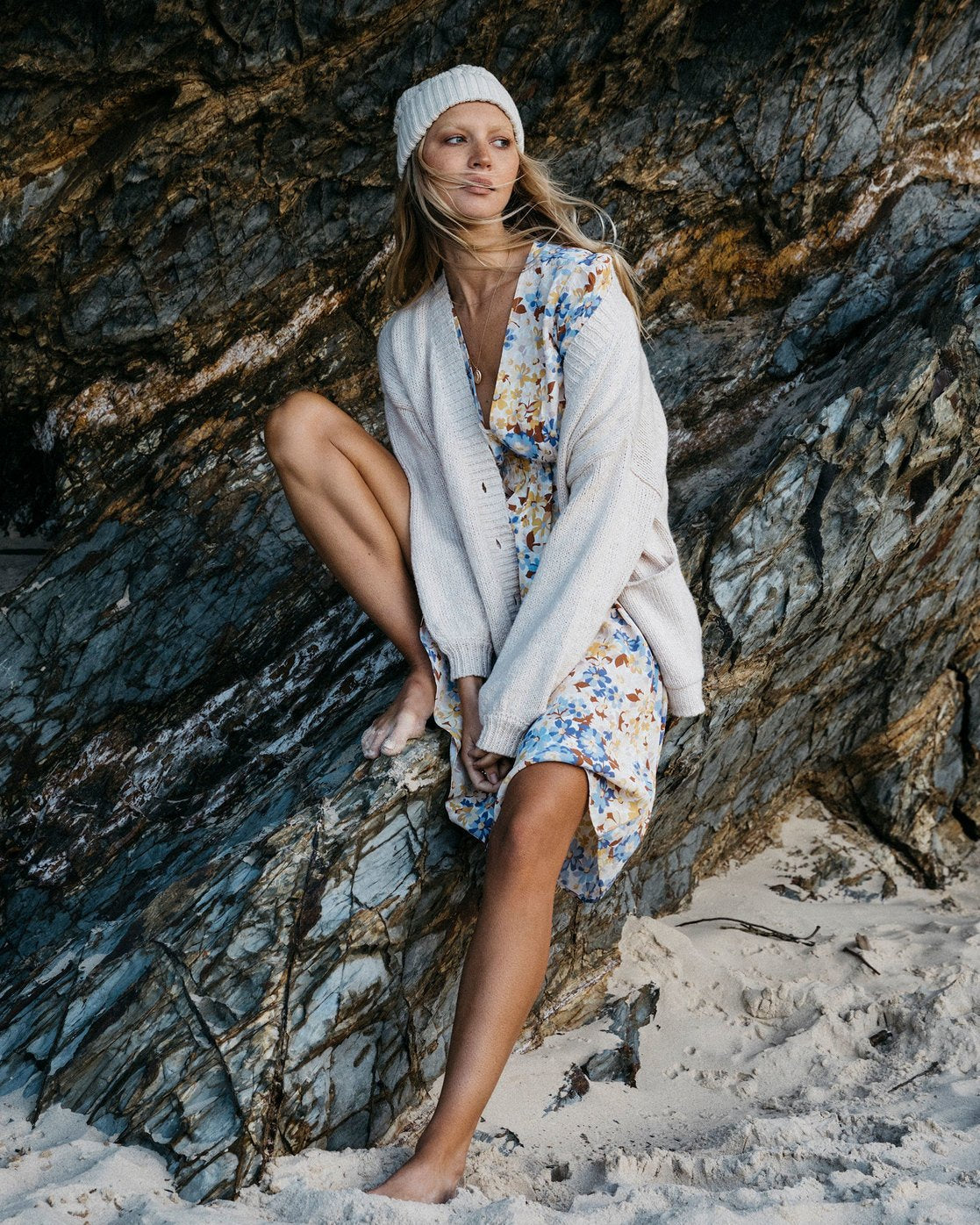 Billabong Haze For Dayz Cardigan White cap