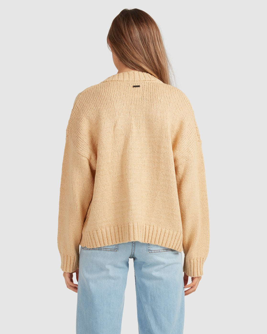 Billabong Just Fine Cardigan DESERT SAND