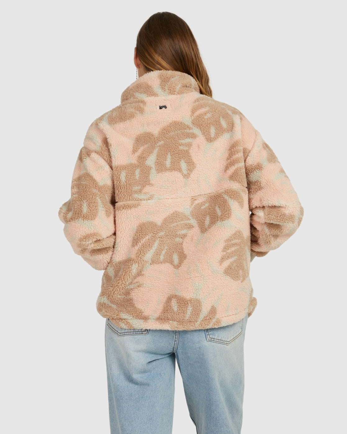 Billabong Kalluah Half Zip Jumper PEONY