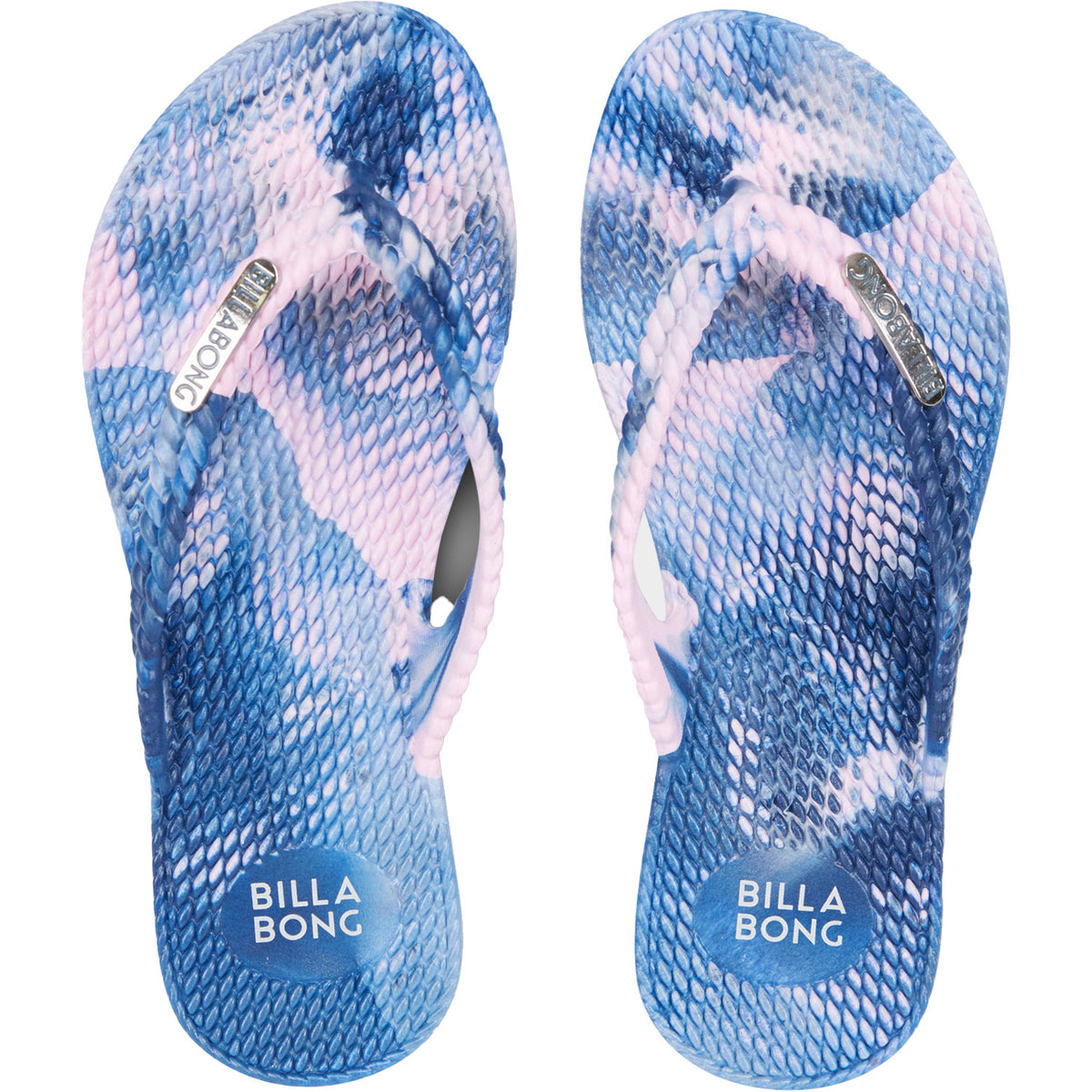 Billabong Kicks Marble Girls Thongs Orchid