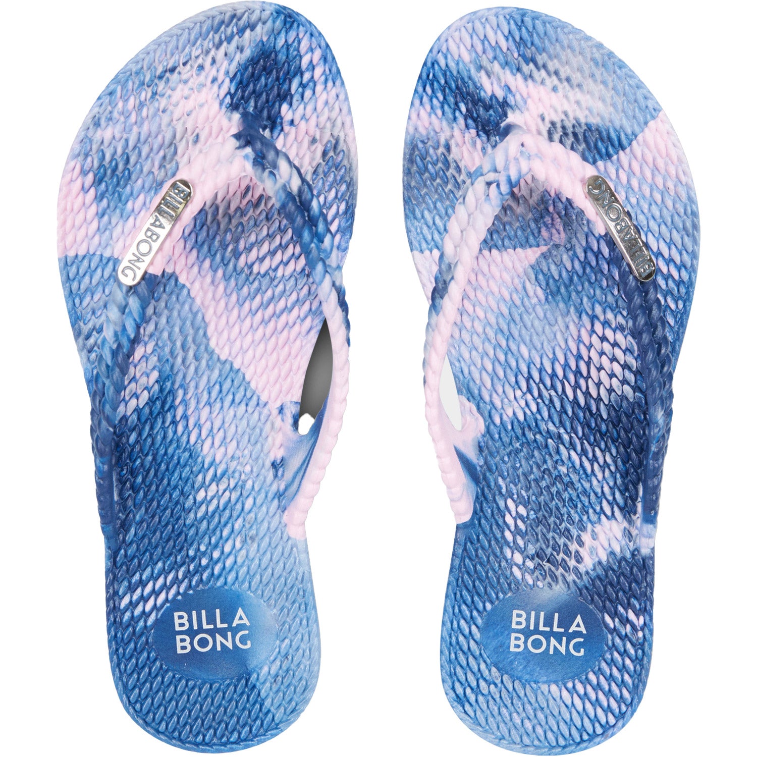 Billabong Kicks Marble Girls Thongs Orchid
