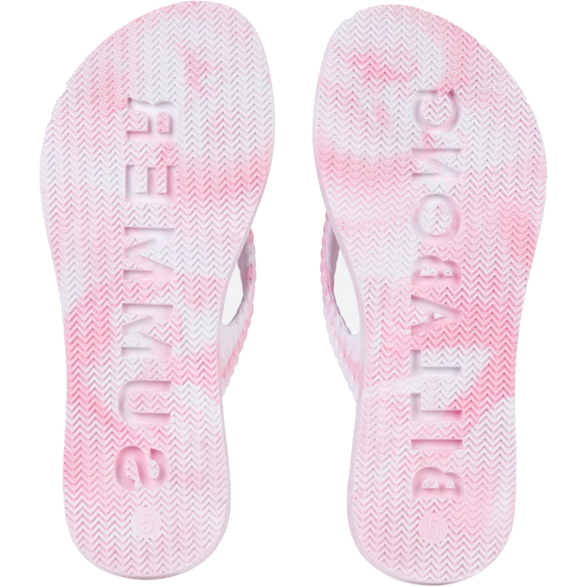 Billabong Kicks Marble Girls Thongs Orchid