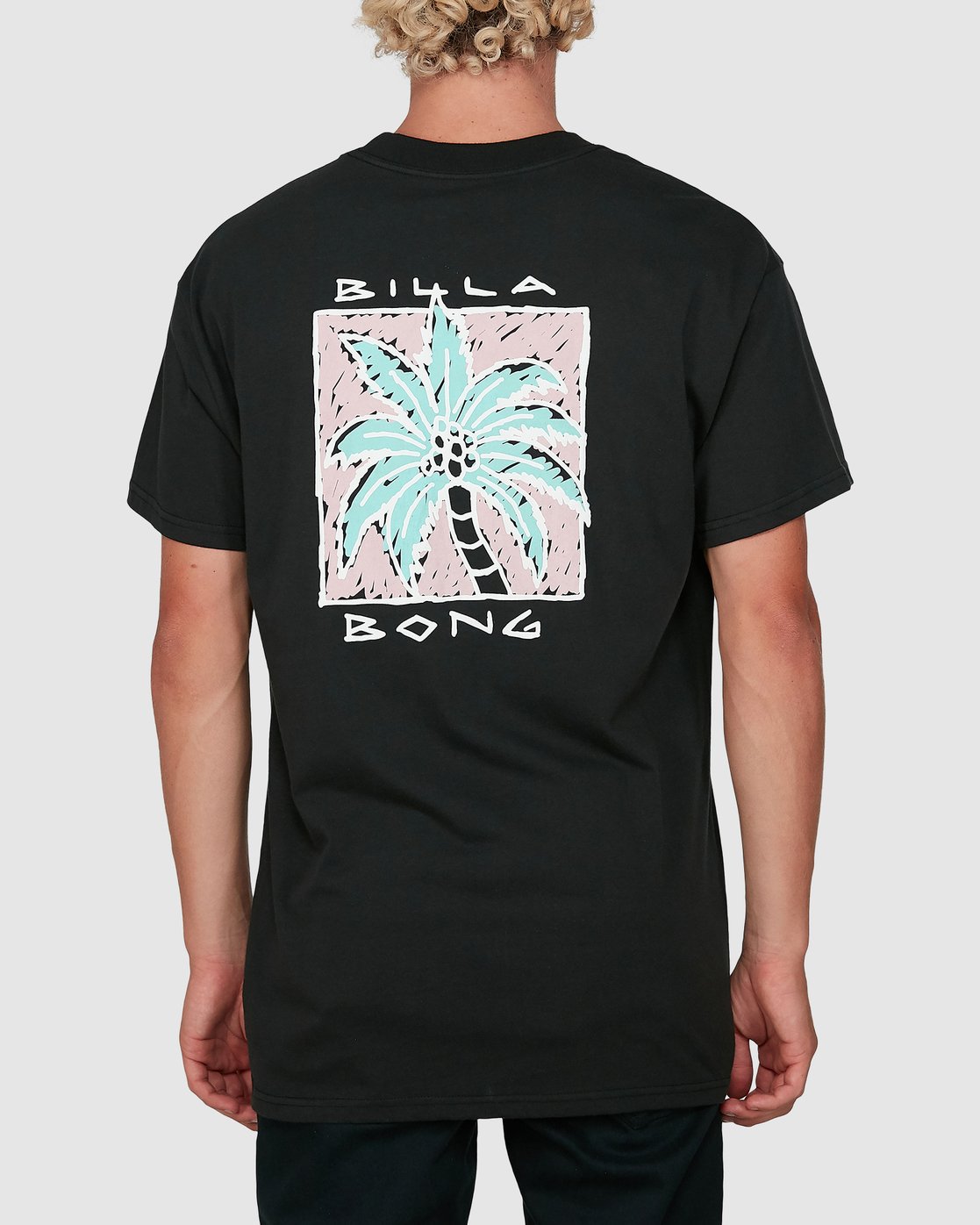 Billabong King Palm Short Sleeve Tee Black