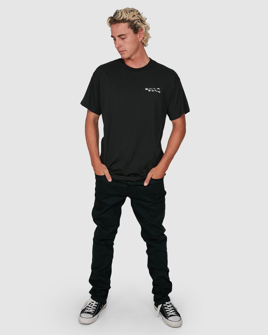 Billabong King Palm Short Sleeve Tee Black