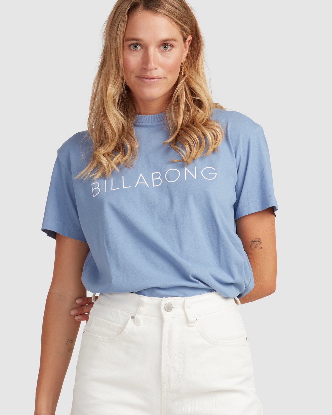Billabong Long Island T-Shirt BLUE STREAM