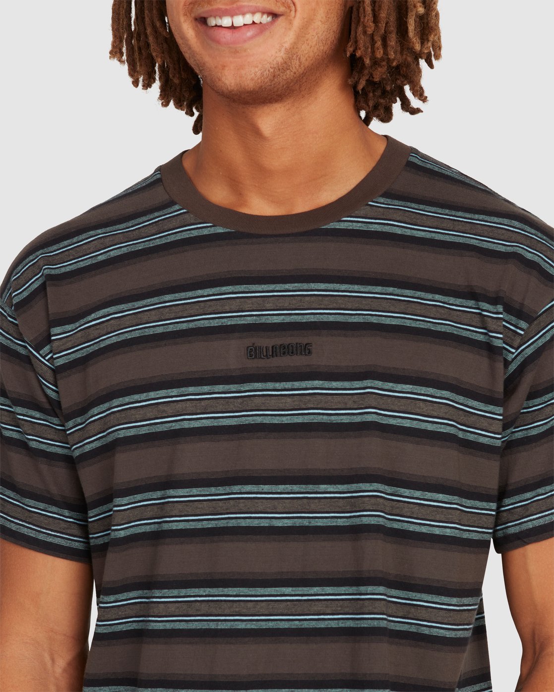 Billabong Mixi Stripe T-Shirt CHAR