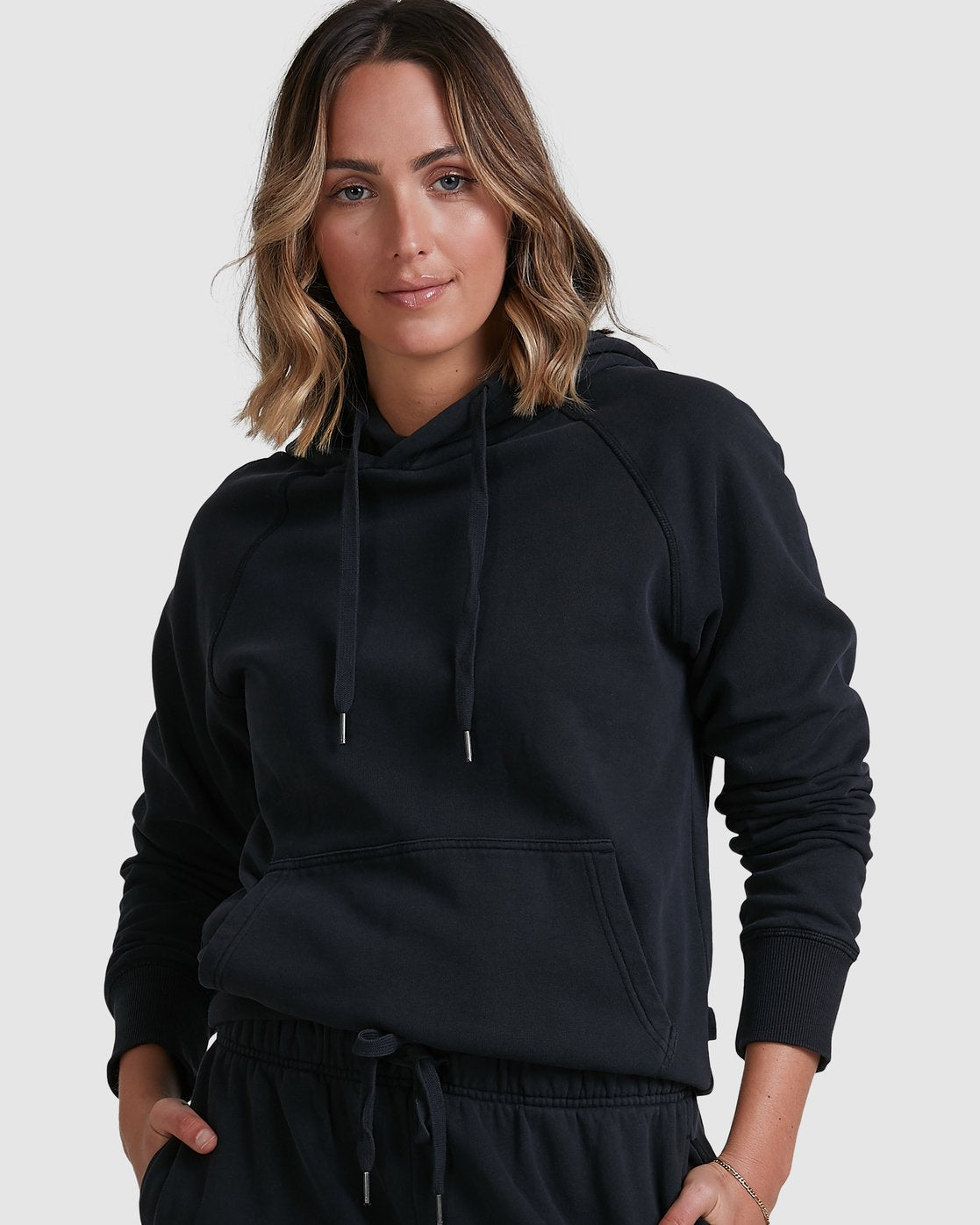 Billabong Overdye Pop Hoodie Black