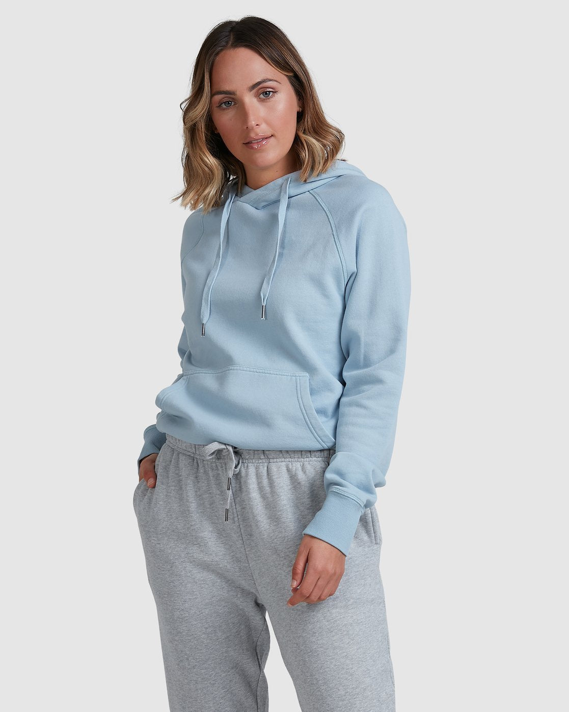 Billabong Overdye Pop Hoodie Dusty blue