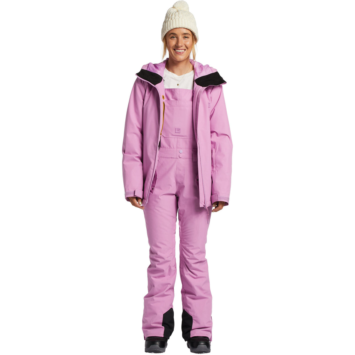 Billabong Riva Bib Pant 2023 Lavender Field 