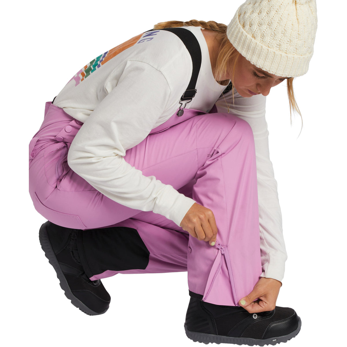 Billabong Riva Bib Pant 2023 Lavender Field 