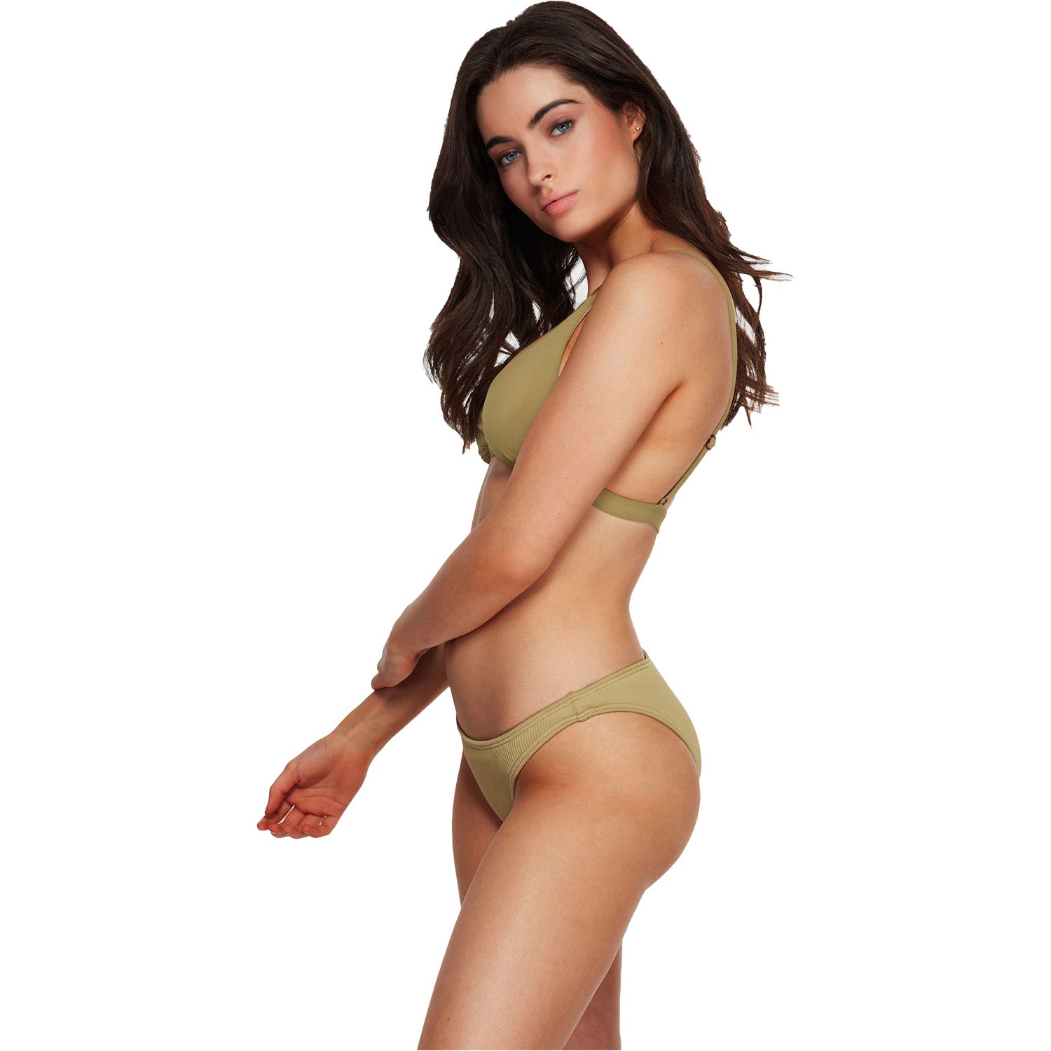 Billabong Sand Dunes Tropic Bikini Bottom Cedar