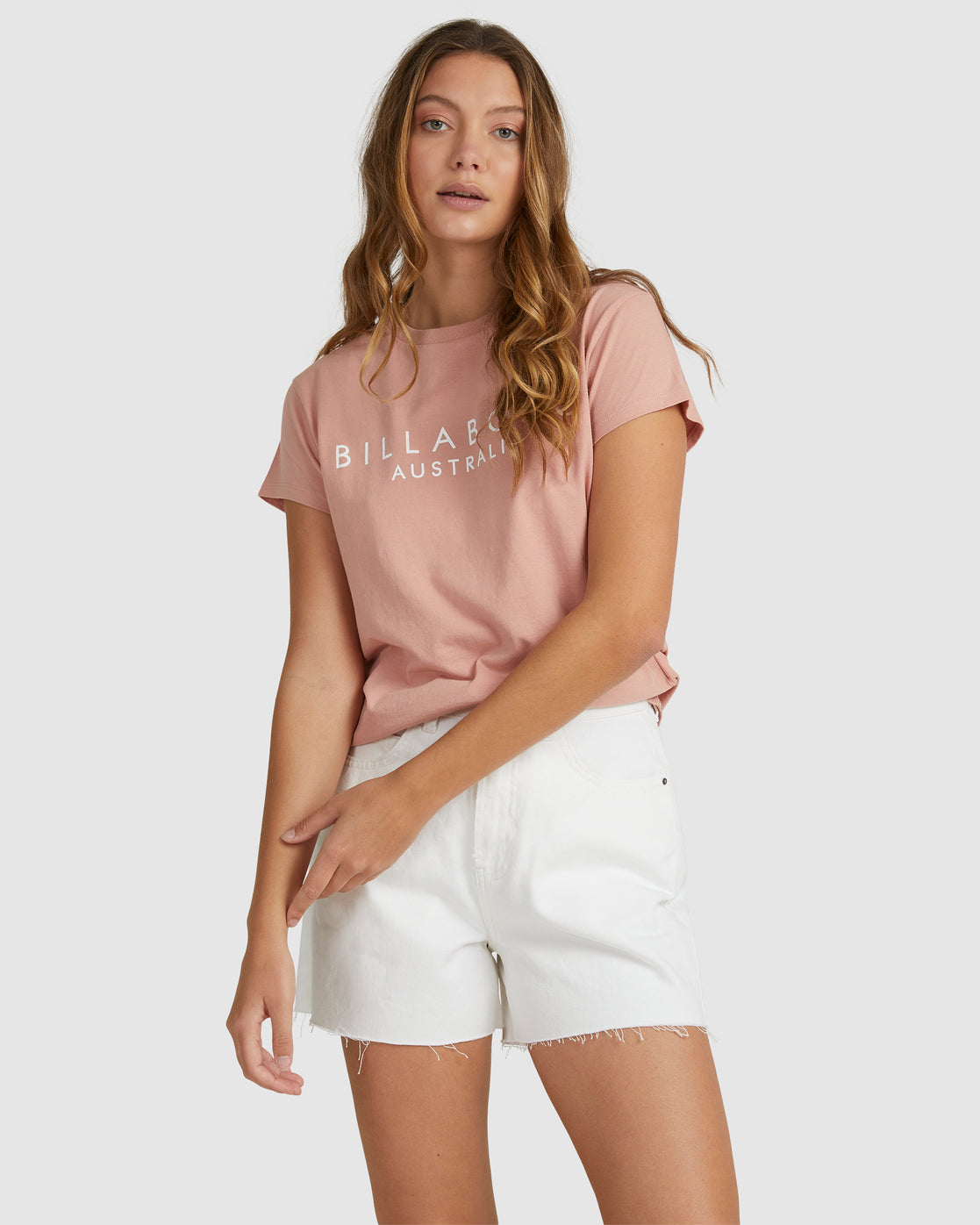 Billabong Serenity Short Sleeve T-Shirt ASH ROSE