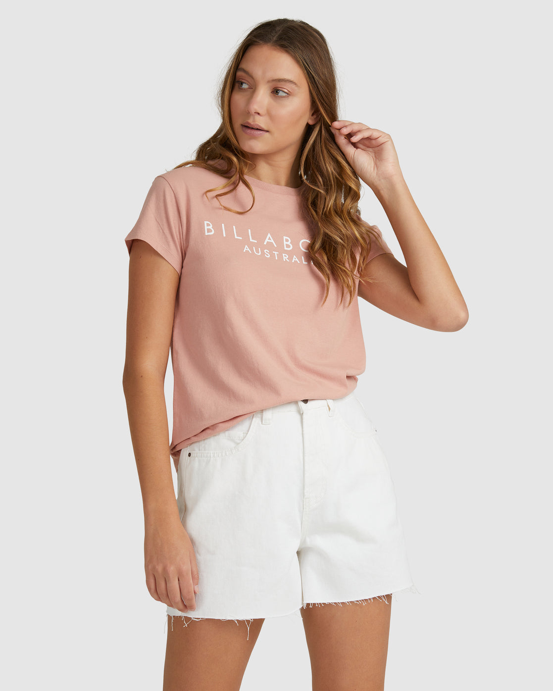 Billabong Serenity Short Sleeve T-Shirt ASH ROSE