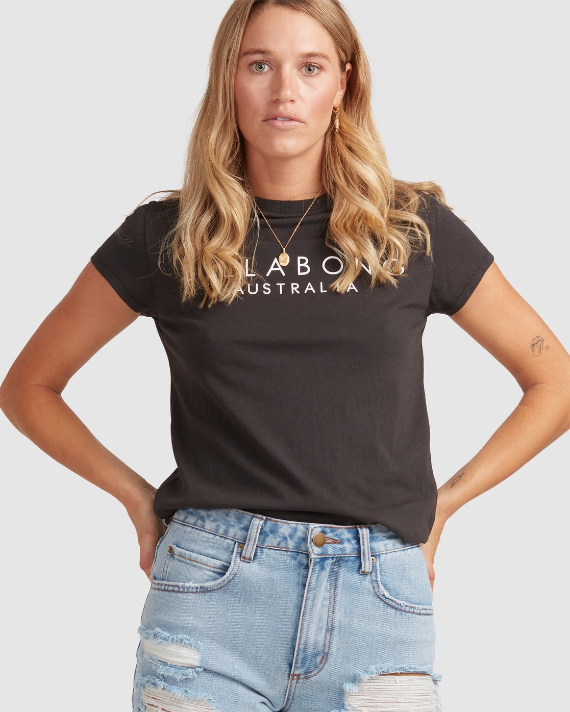 Billabong Serenity Short Sleeve T-Shirt OFF BLACK