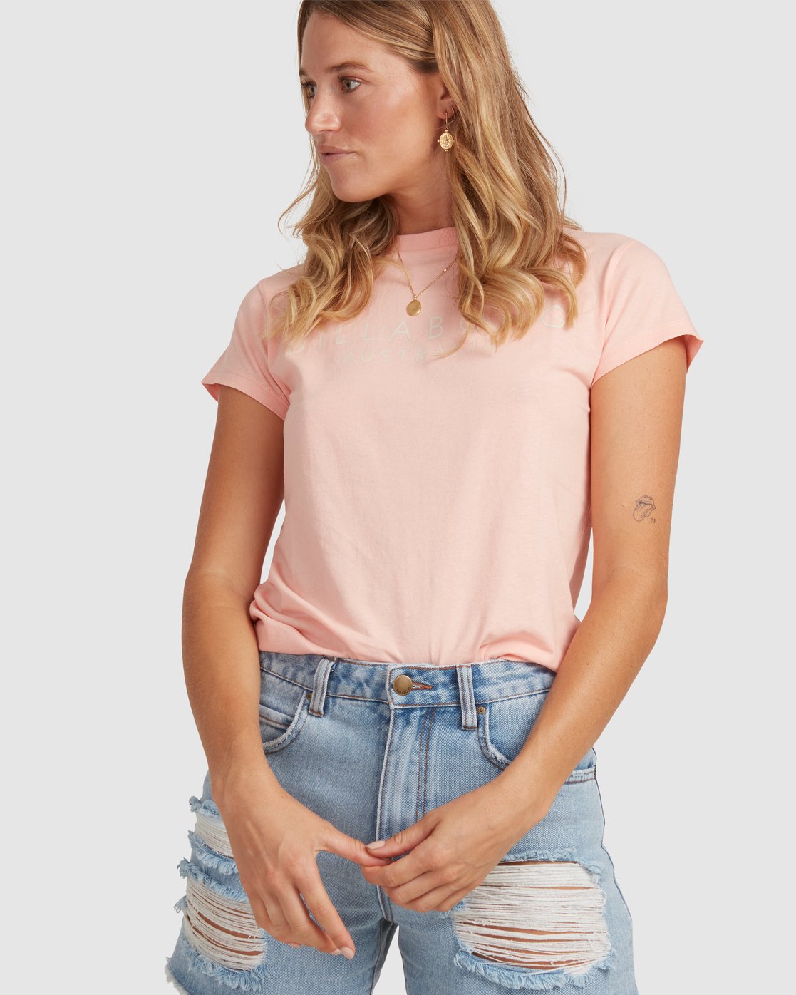 Billabong Serenity Short Sleeve T-Shirt PEACHY HAZE