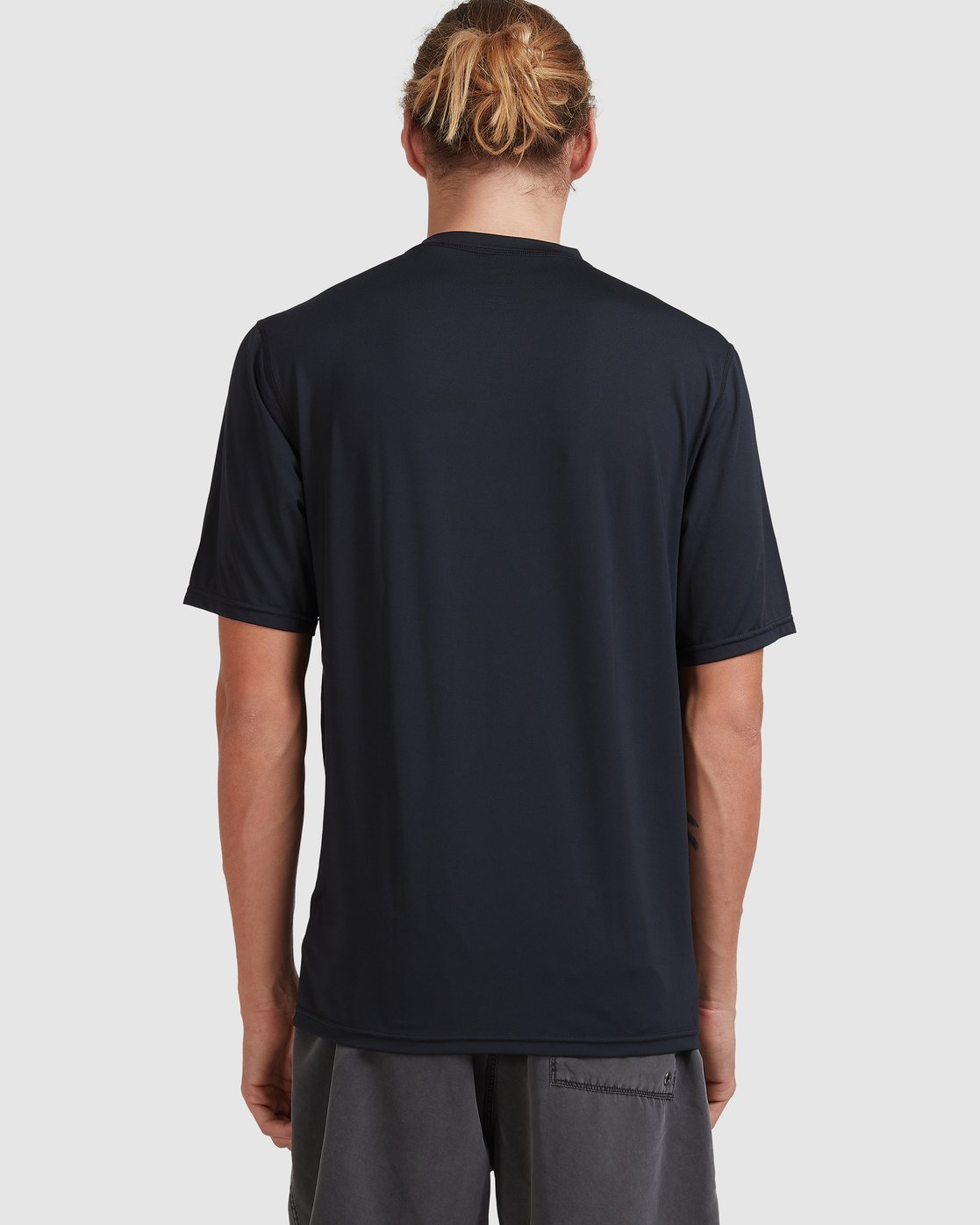 Billabong Single Arch Loose Fit Short Sleeve Rash Vest STEALTH