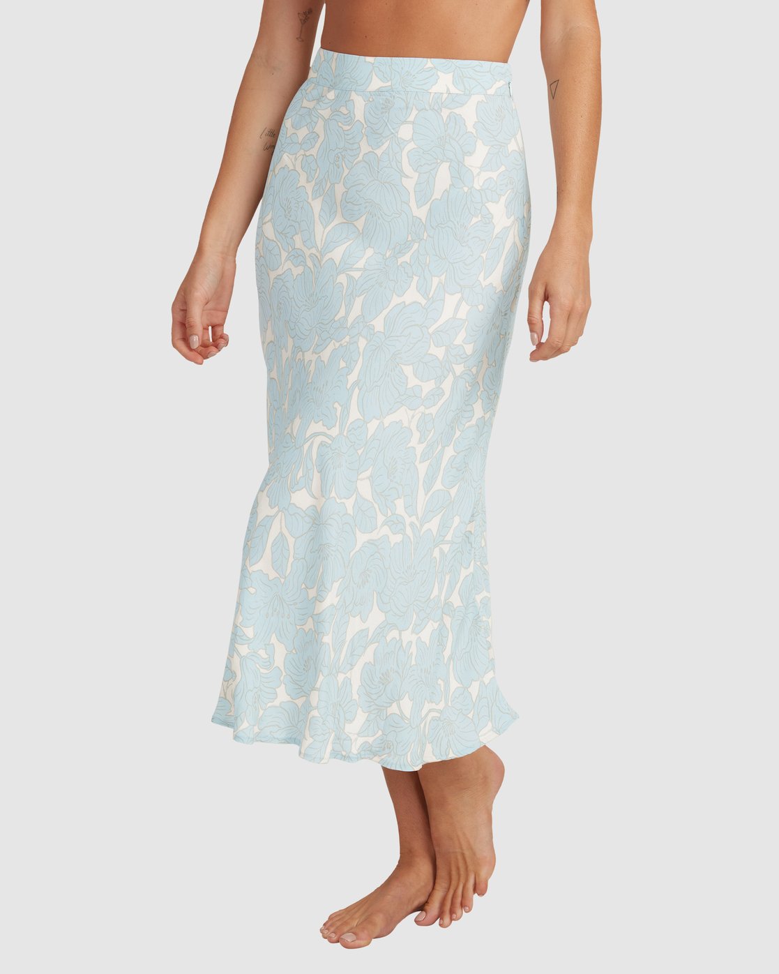 Billabong Soft Parade Midi Skirt CREAM