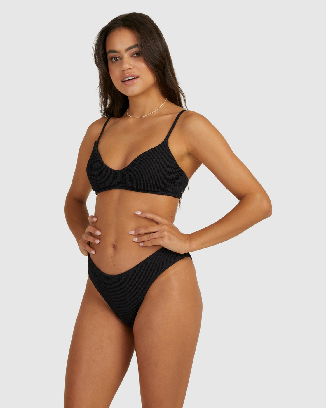 Billabong Summer High Bondi Bikini Bottoms BLACK SANDS