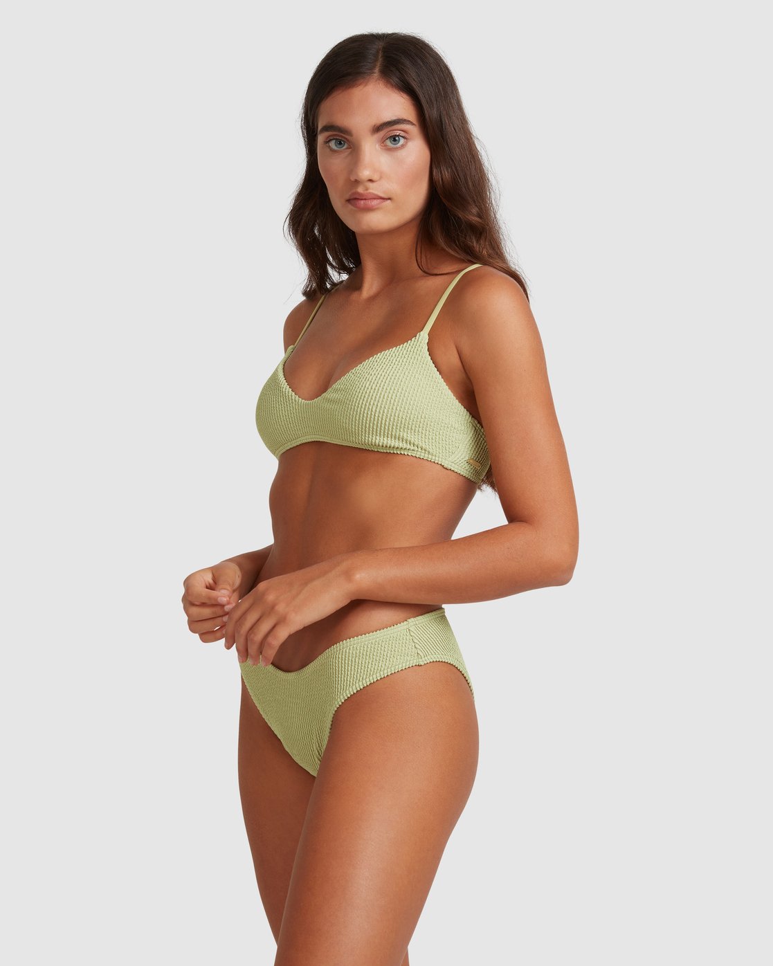 Billabong Summer High Bondi Bikini Bottoms Cactus