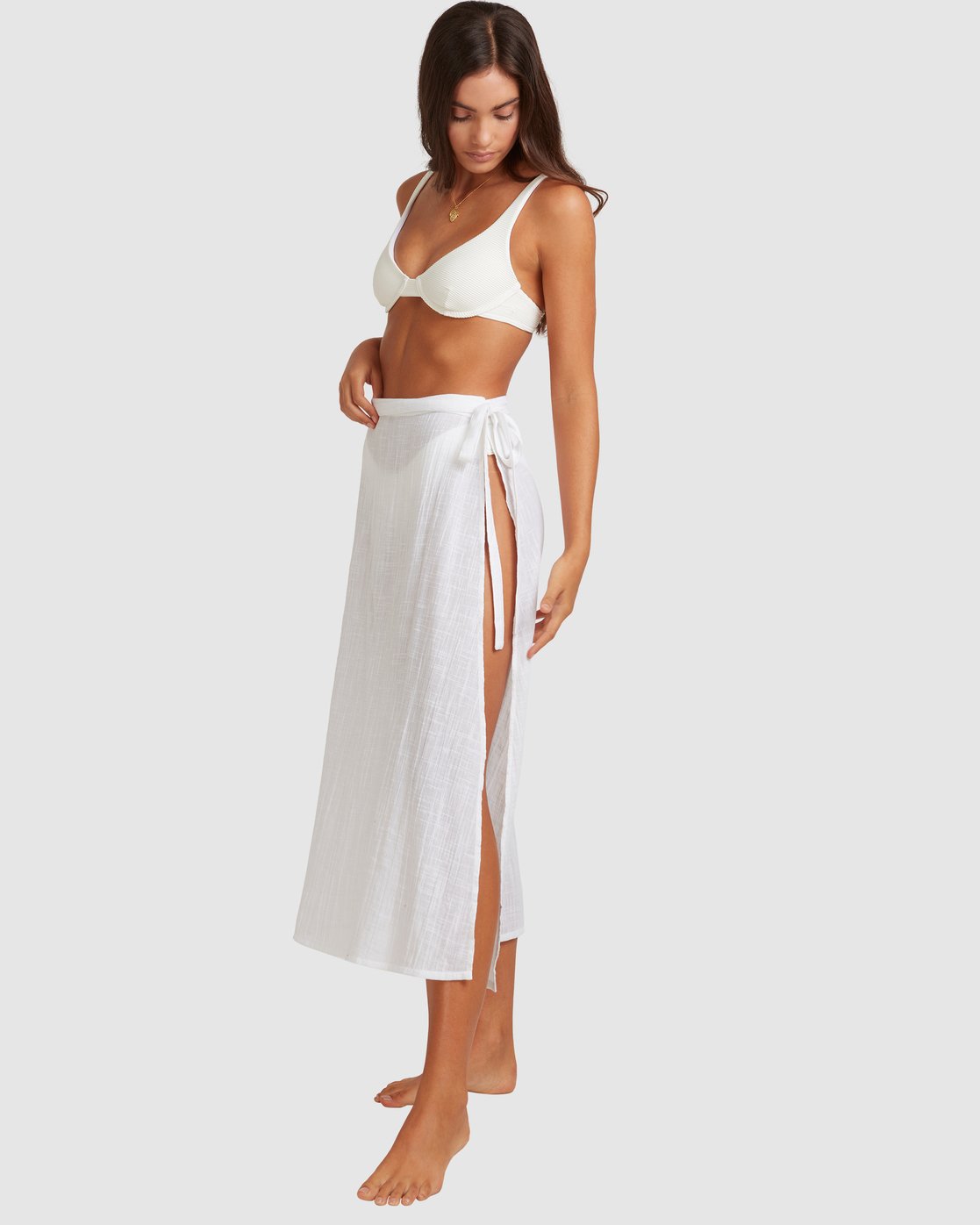 Billabong Sun Lovers Skirt Cover Up White