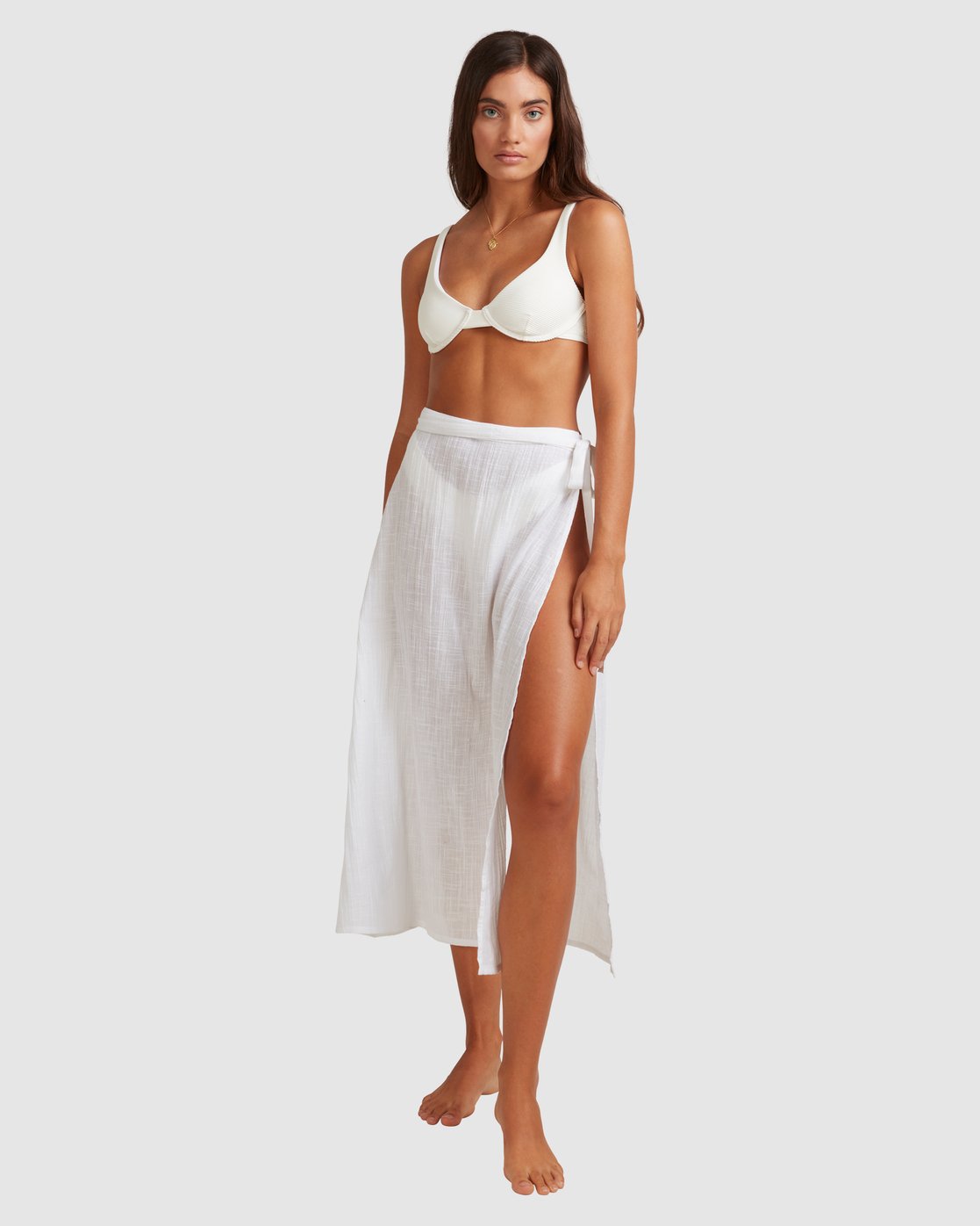 Billabong Sun Lovers Skirt Cover Up White