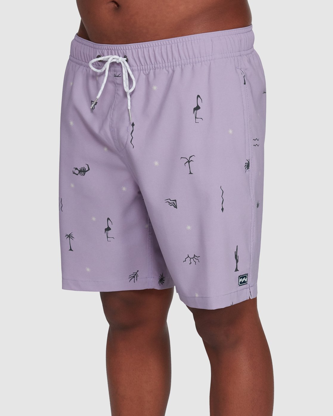 Billabong Sundays Layback Boardshorts Lavender