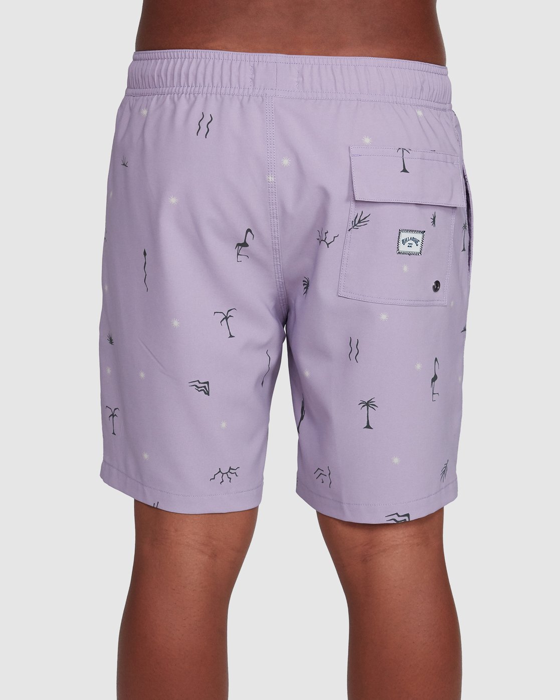 Billabong Sundays Layback Boardshorts Lavender