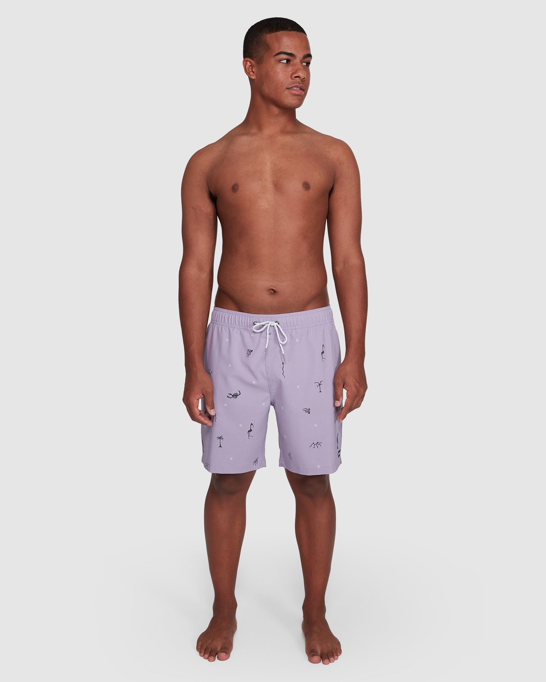 Billabong Sundays Layback Boardshorts Lavender