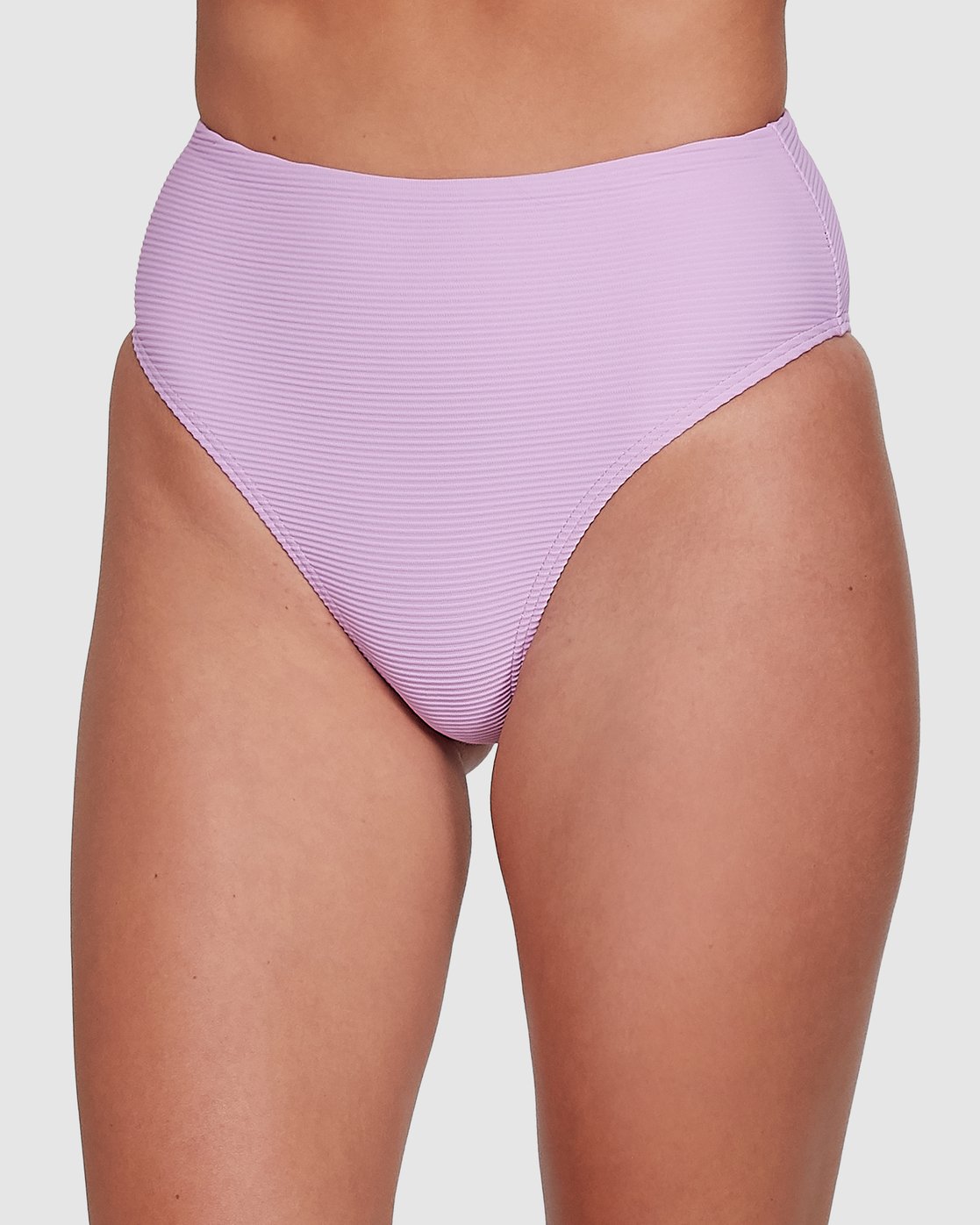 Billabong Tanlines High Maui Bikini Bottoms Lit up lilac