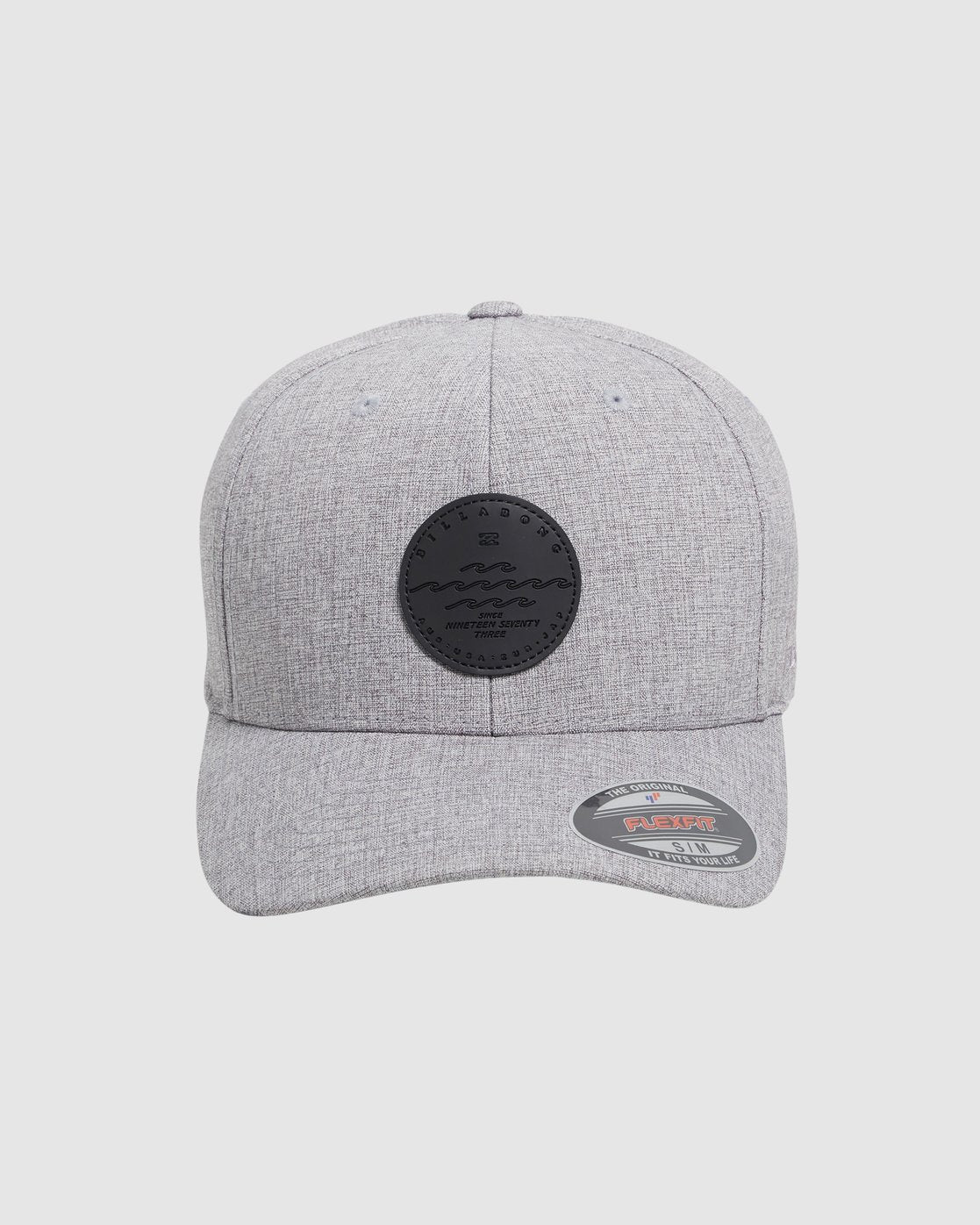 Billabong Wavy Davy Heatherlight Flexfit Cap Dark Grey