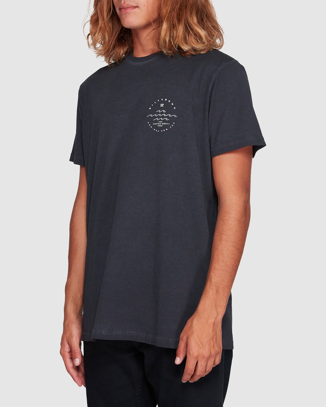 Billabong Wavy Davy Short Sleeve Tee Black
