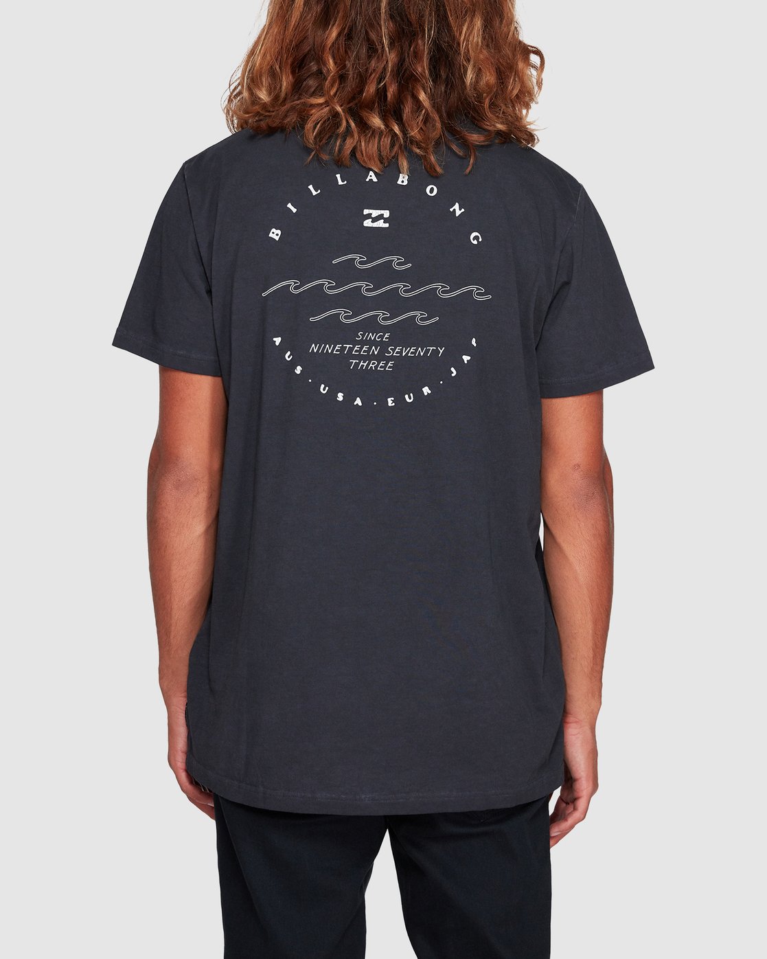 Billabong Wavy Davy Short Sleeve Tee Black