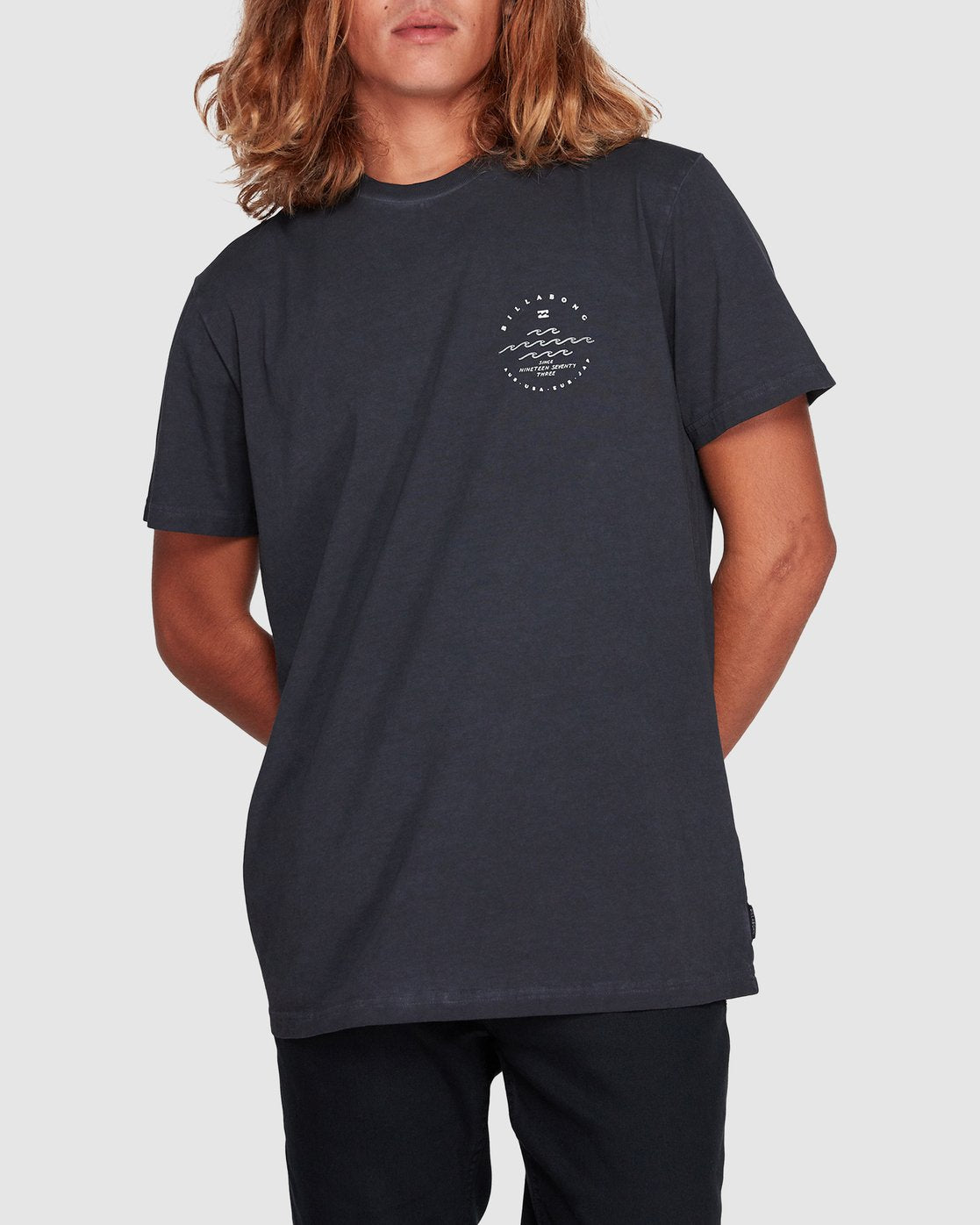 Billabong Wavy Davy Short Sleeve Tee Black