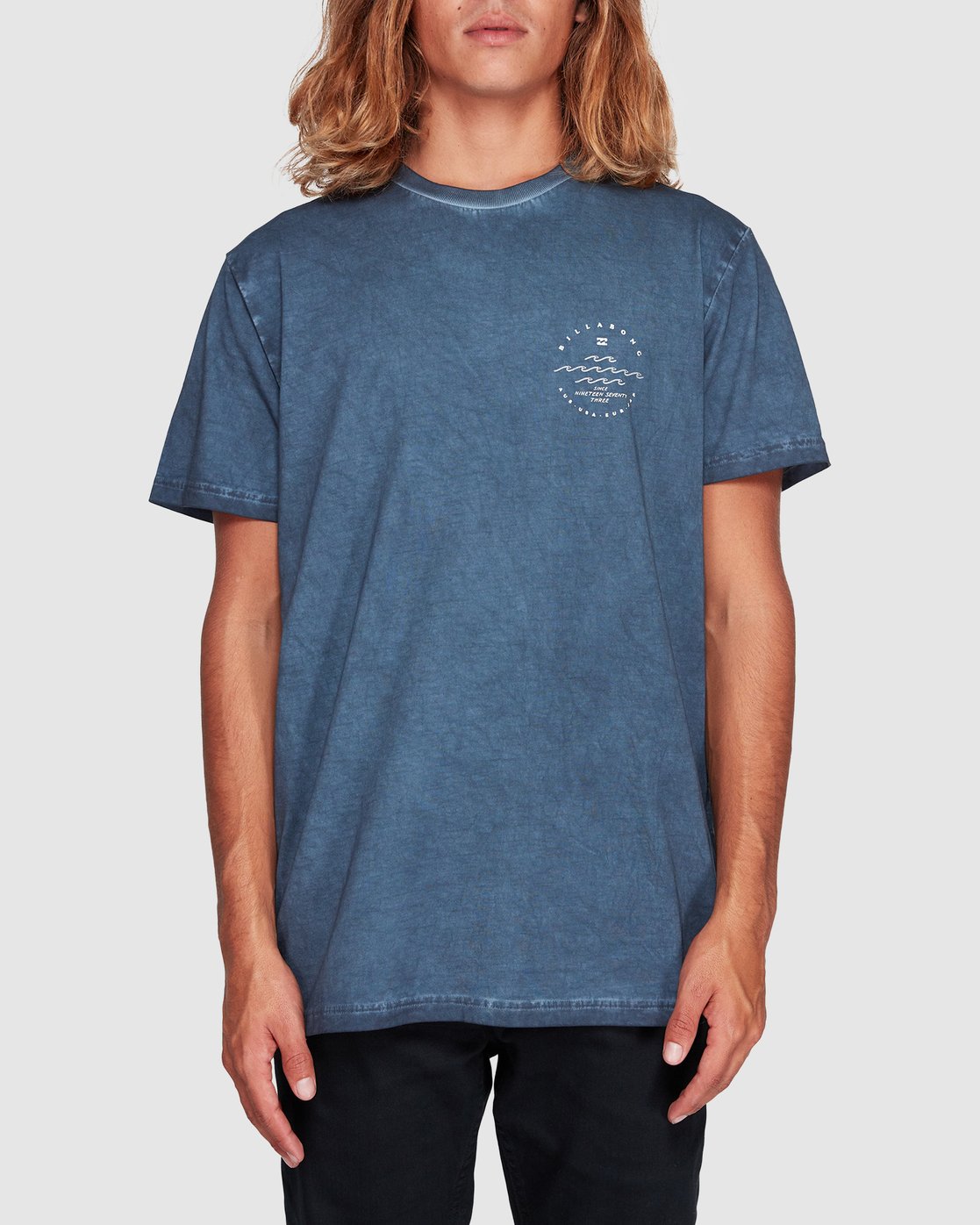 Billabong Wavy Davy Short Sleeve Tee Dark indigo