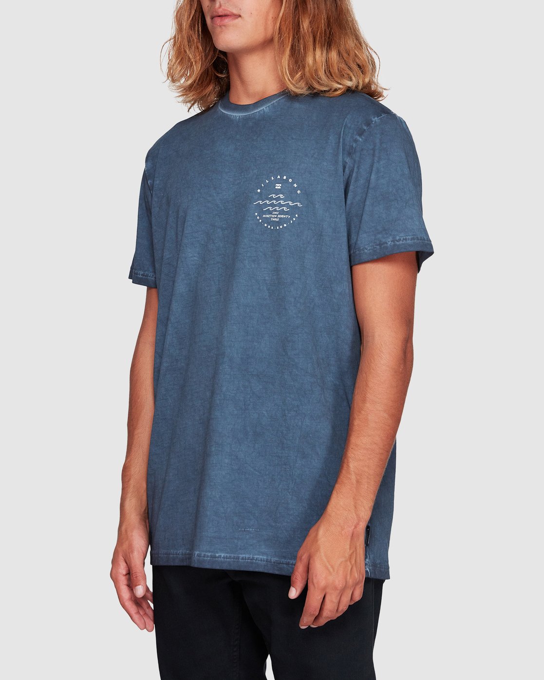 Billabong Wavy Davy Short Sleeve Tee Dark indigo