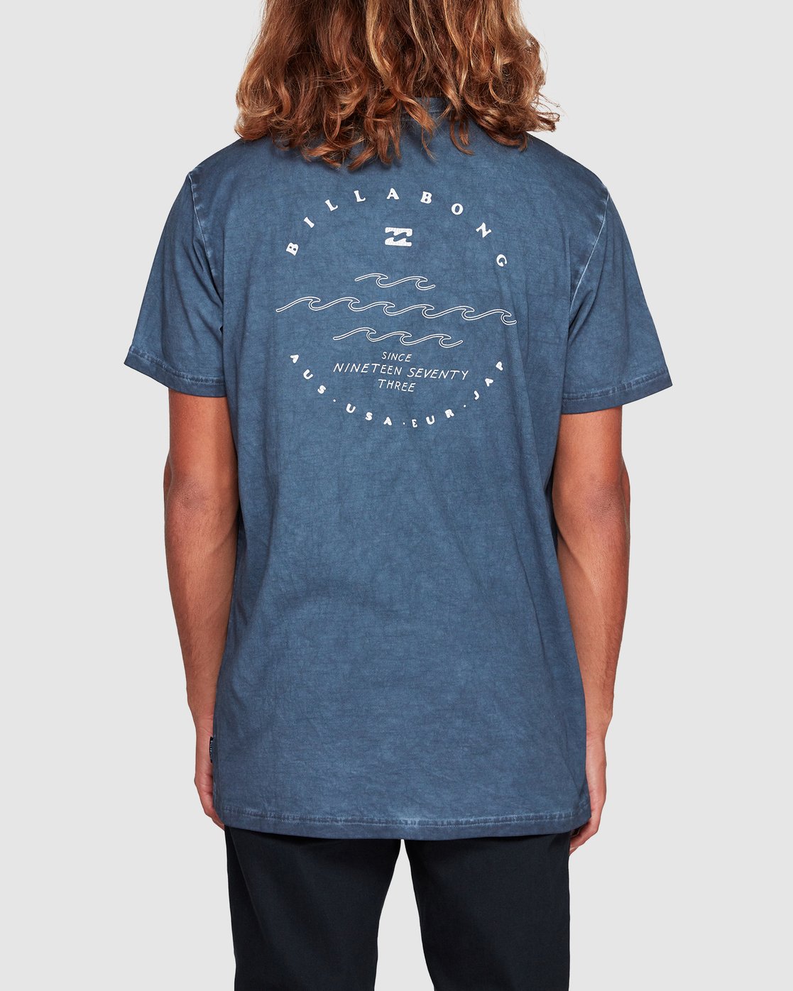 Billabong Wavy Davy Short Sleeve Tee Dark indigo