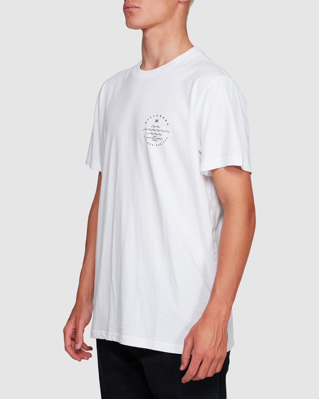 Billabong Wavy Davy Short Sleeve Tee White