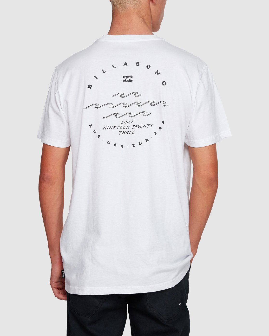 Billabong Wavy Davy Short Sleeve Tee White