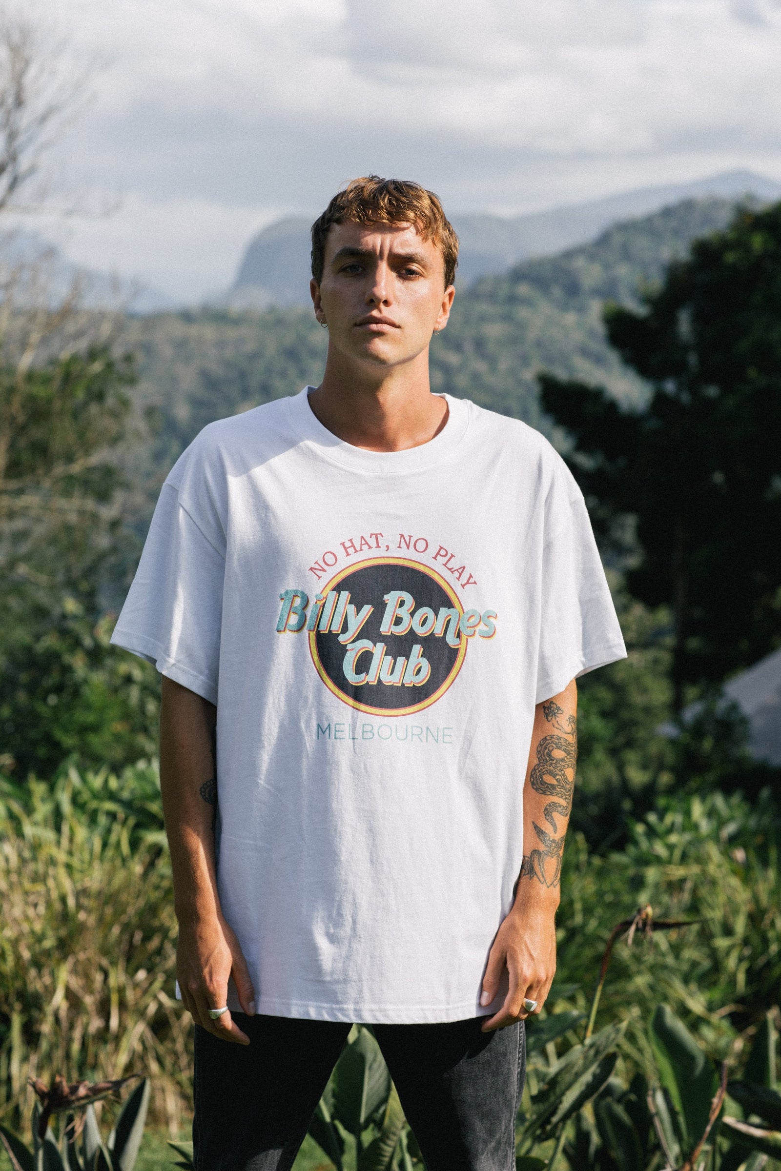 Billy Bones The Hard Knocks Tee - Vintage White Vintage white