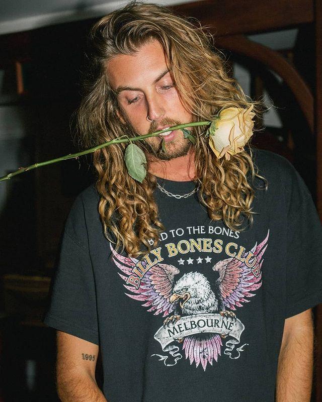 Billy Bones The Purple Eagle Tee - Vintage Black Vintage black