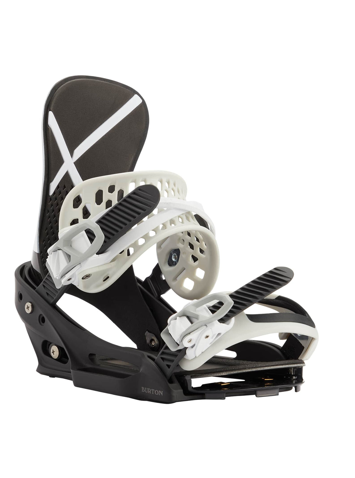 Burton X EST® Snowboard Bindings 2022 White / black