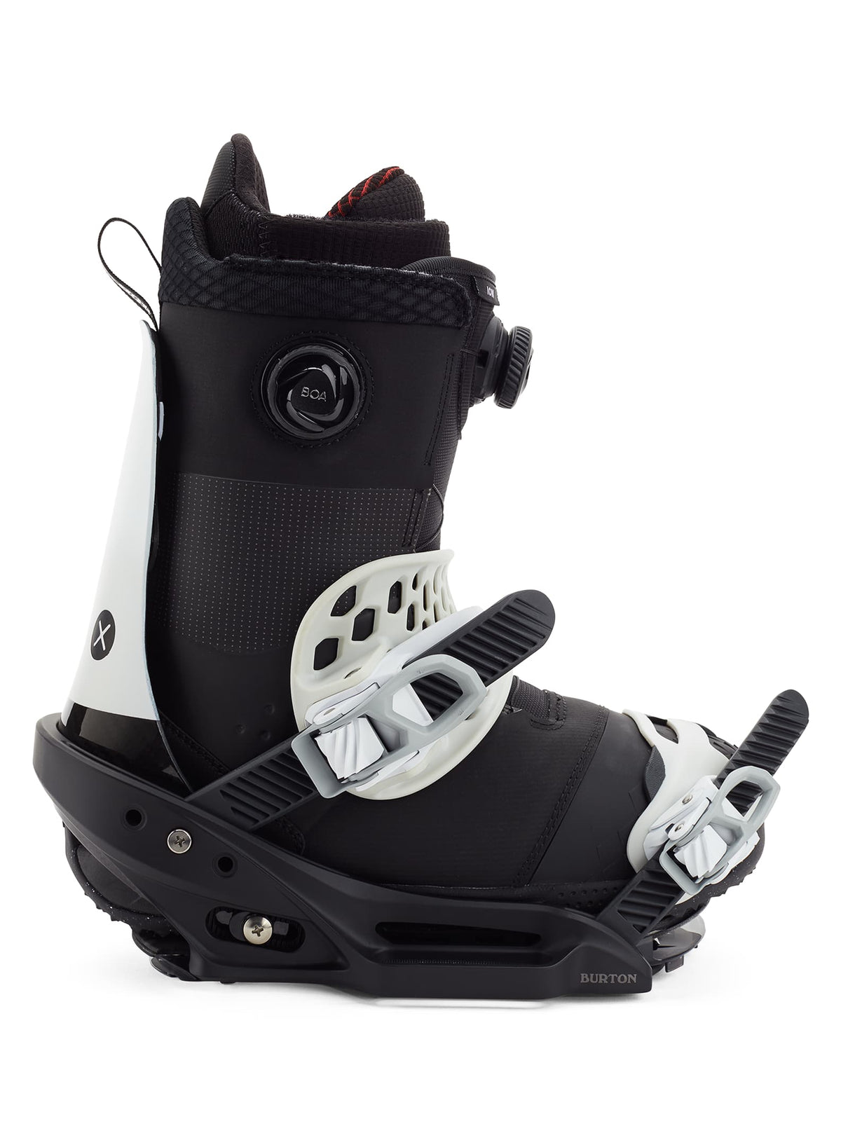 Burton X EST® Snowboard Bindings 2022 White / black